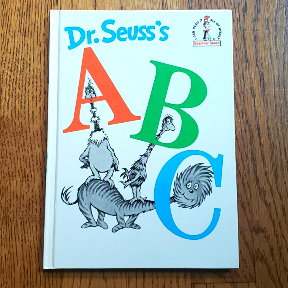 Vintage Dr. Seuss's ABC Hardcover Children's Book